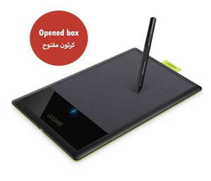 تابلت واكوم بامبو كونيكت بقلم (CTL470) - أسود / أخضر (كرتون مفتوح)